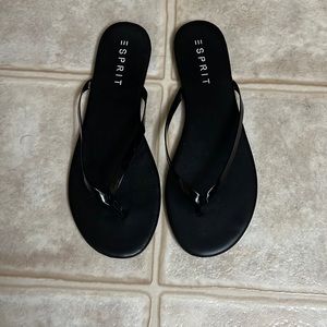 Esprit flip flop black size 10M